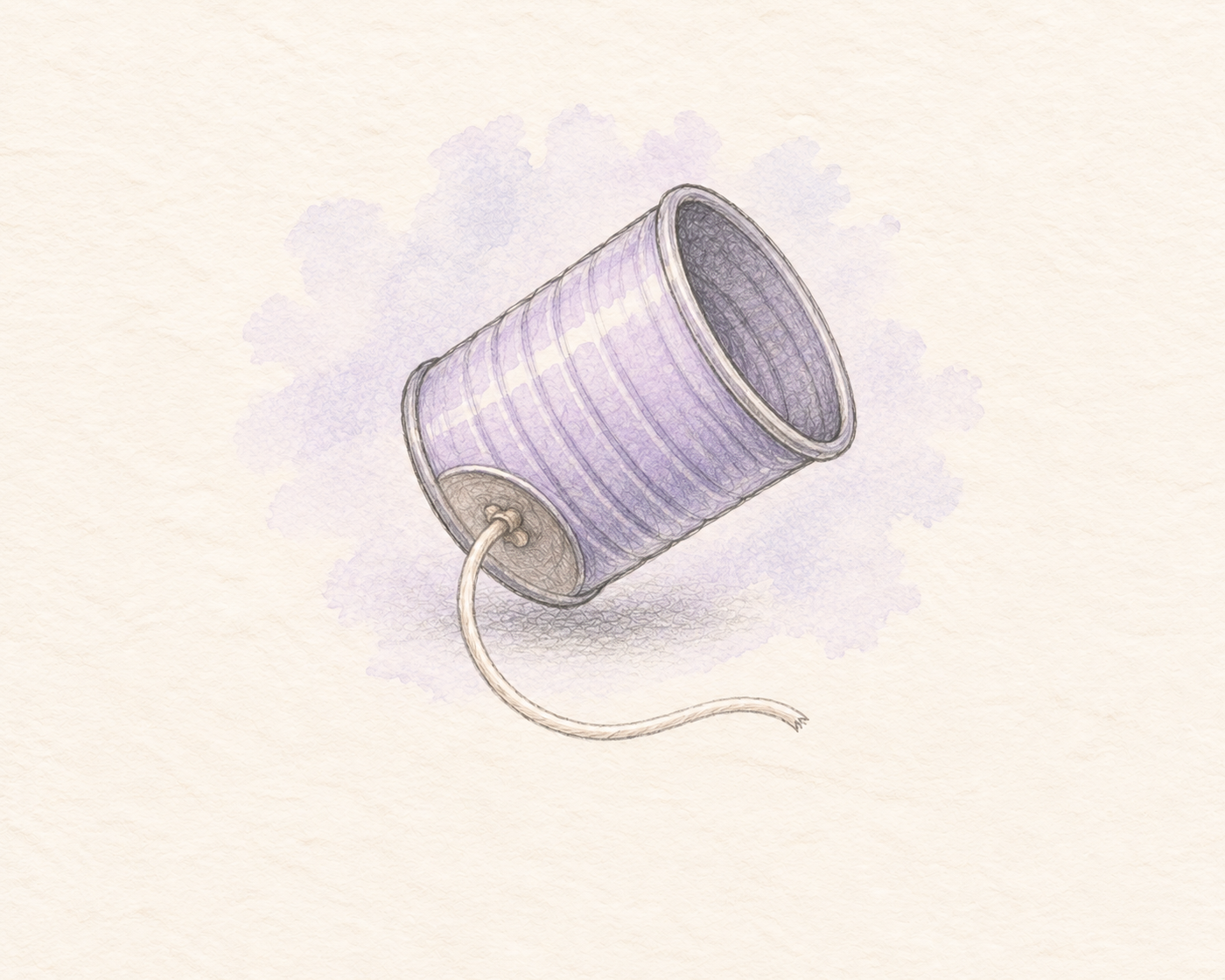 GAN in watercolor and colored pencil